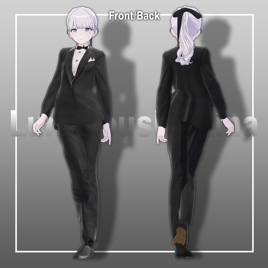 【12アバター対応】タキシード&メスジャケットセット