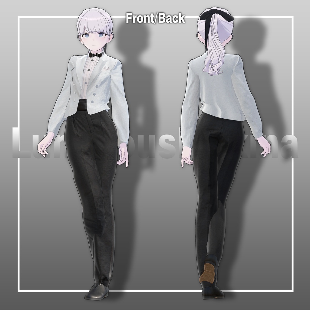 【12アバター対応】タキシード&メスジャケットセット