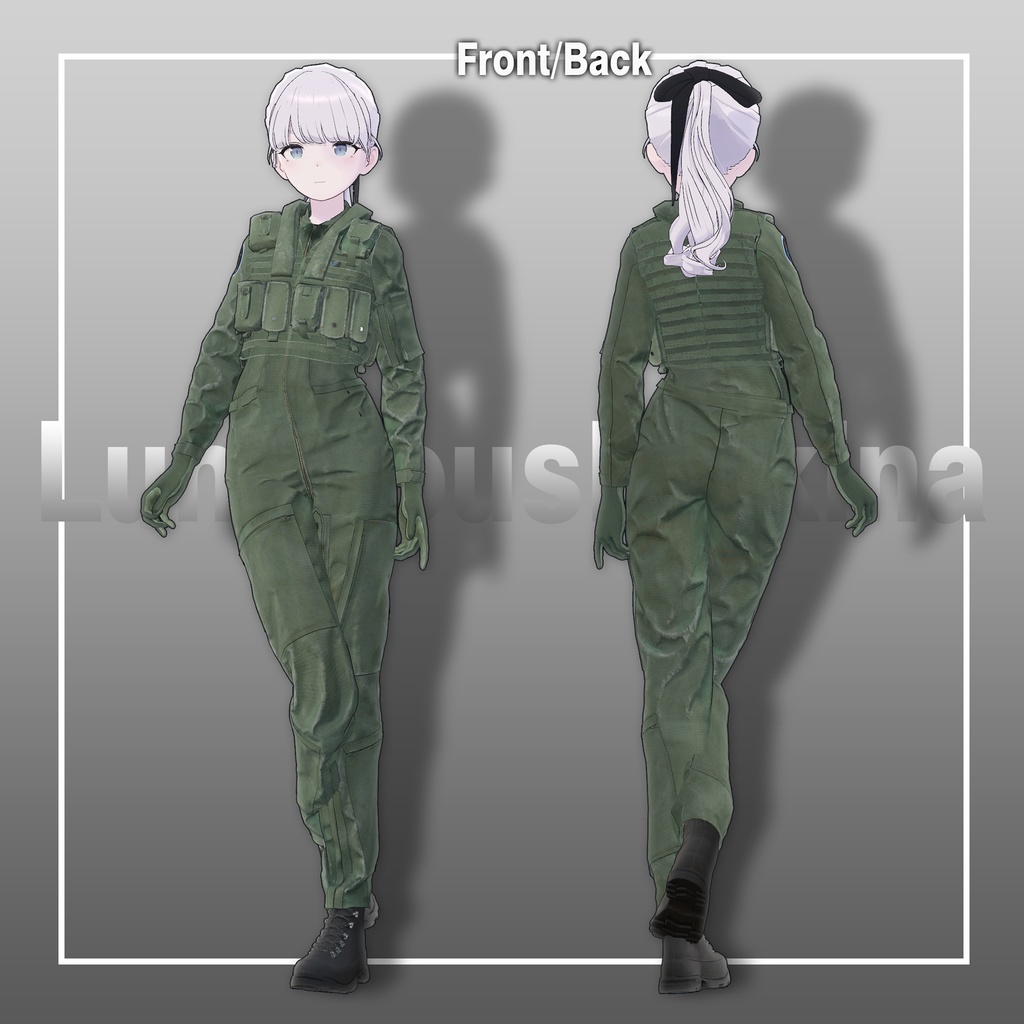 【11アバター対応】米軍ヘリコプタークルー装備セット