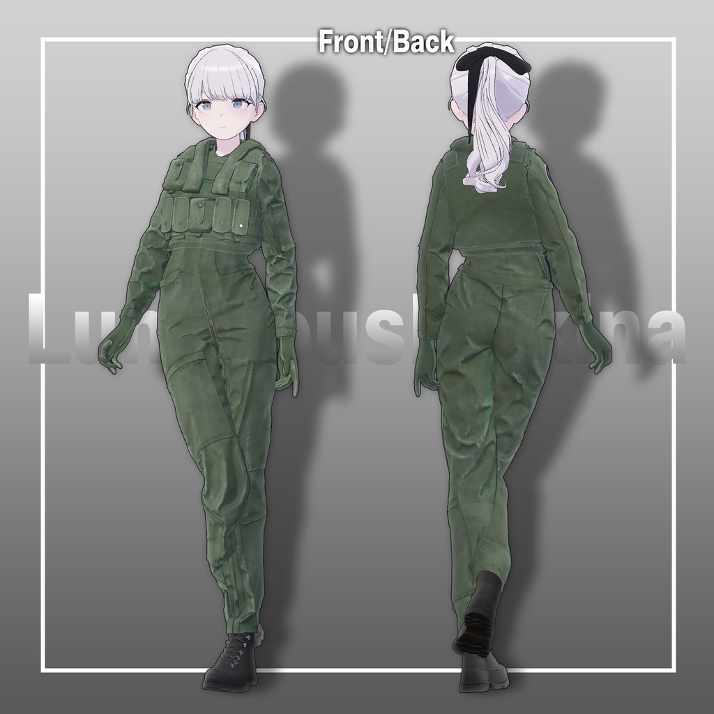 【11アバター対応】米軍ヘリコプタークルー装備セット