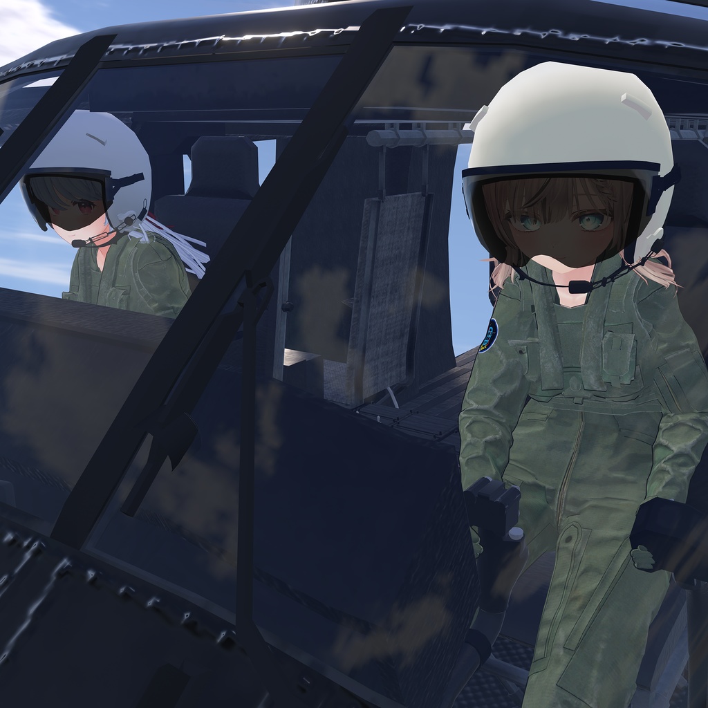 【11アバター対応】米軍ヘリコプタークルー装備セット