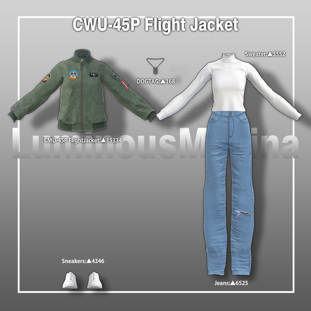 【13アバター対応】CWU-45P フライトジャケット