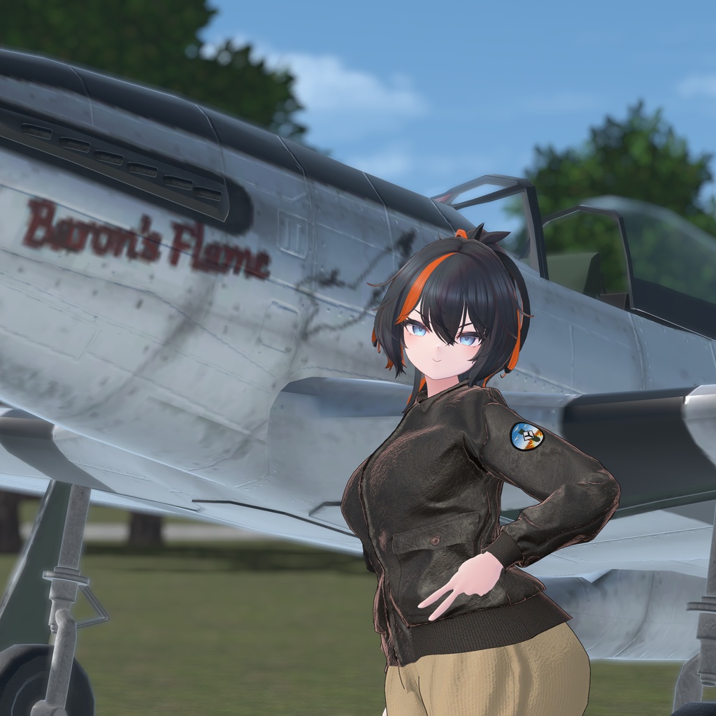 【12アバター対応】A-2フライトジャケット