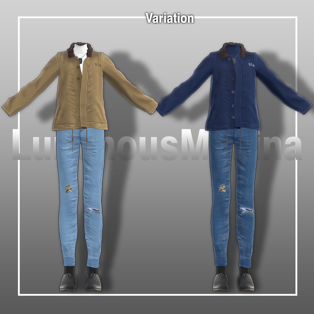 【9アバター対応】N-1 デッキジャケット