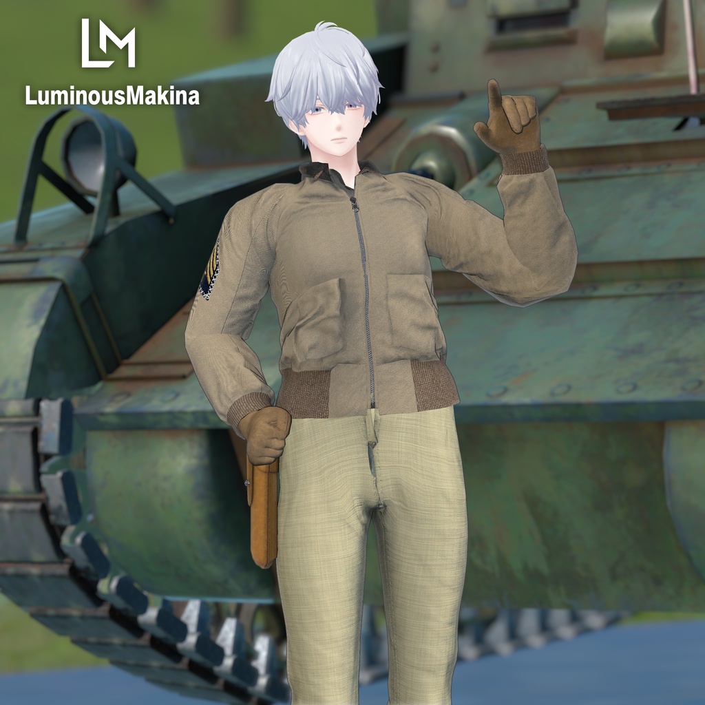 【12アバター対応】WW2アメリカ陸軍戦車兵ユニフォーム