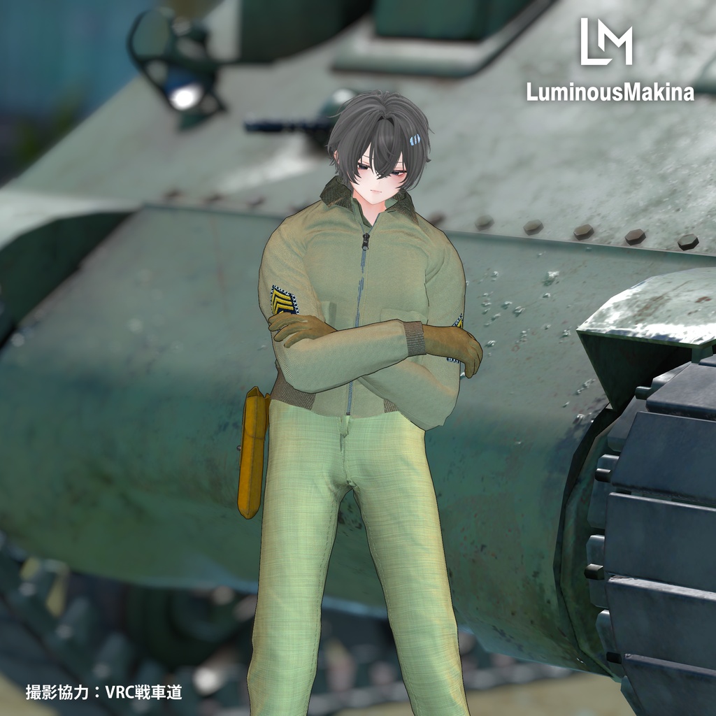 【12アバター対応】WW2アメリカ陸軍戦車兵ユニフォーム