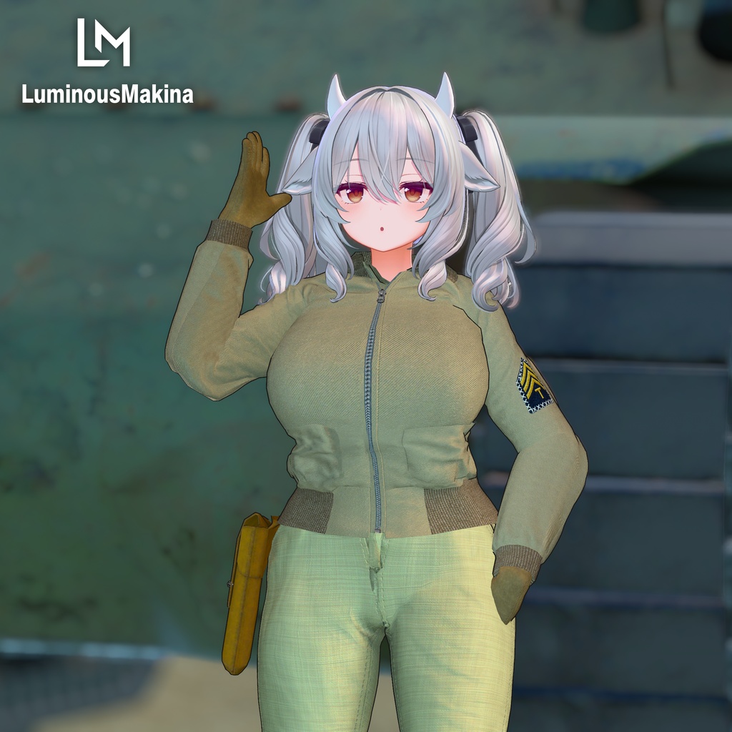 【12アバター対応】WW2アメリカ陸軍戦車兵ユニフォーム