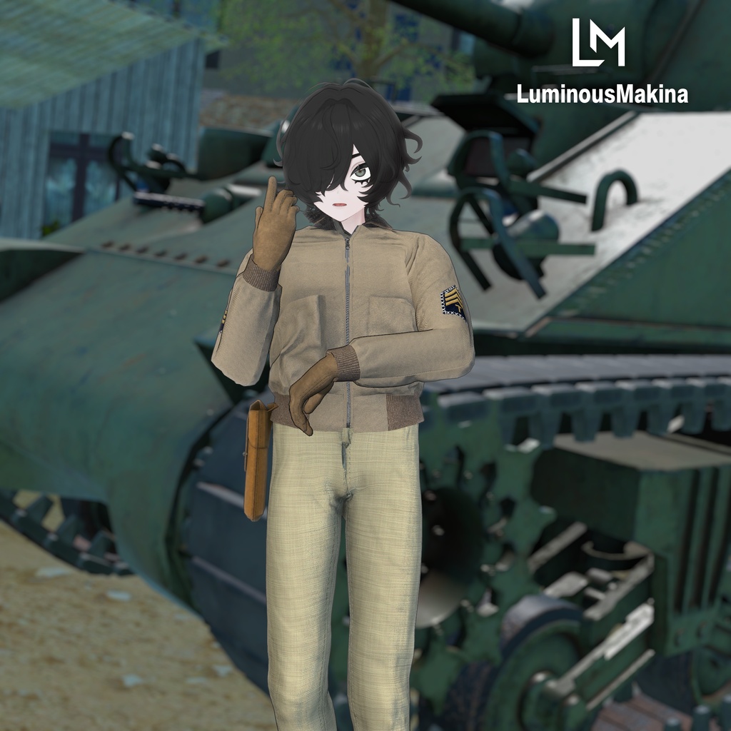 【13アバター対応】WW2アメリカ陸軍戦車兵ユニフォーム