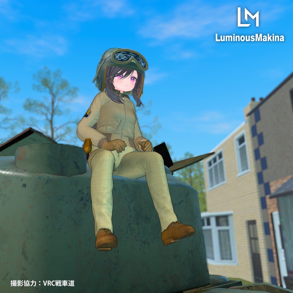【12アバター対応】WW2アメリカ陸軍戦車兵ユニフォーム