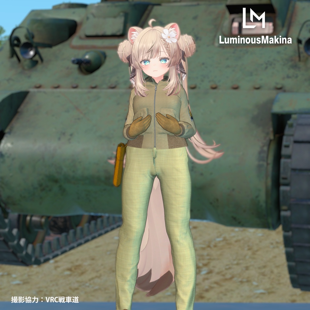 【12アバター対応】WW2アメリカ陸軍戦車兵ユニフォーム