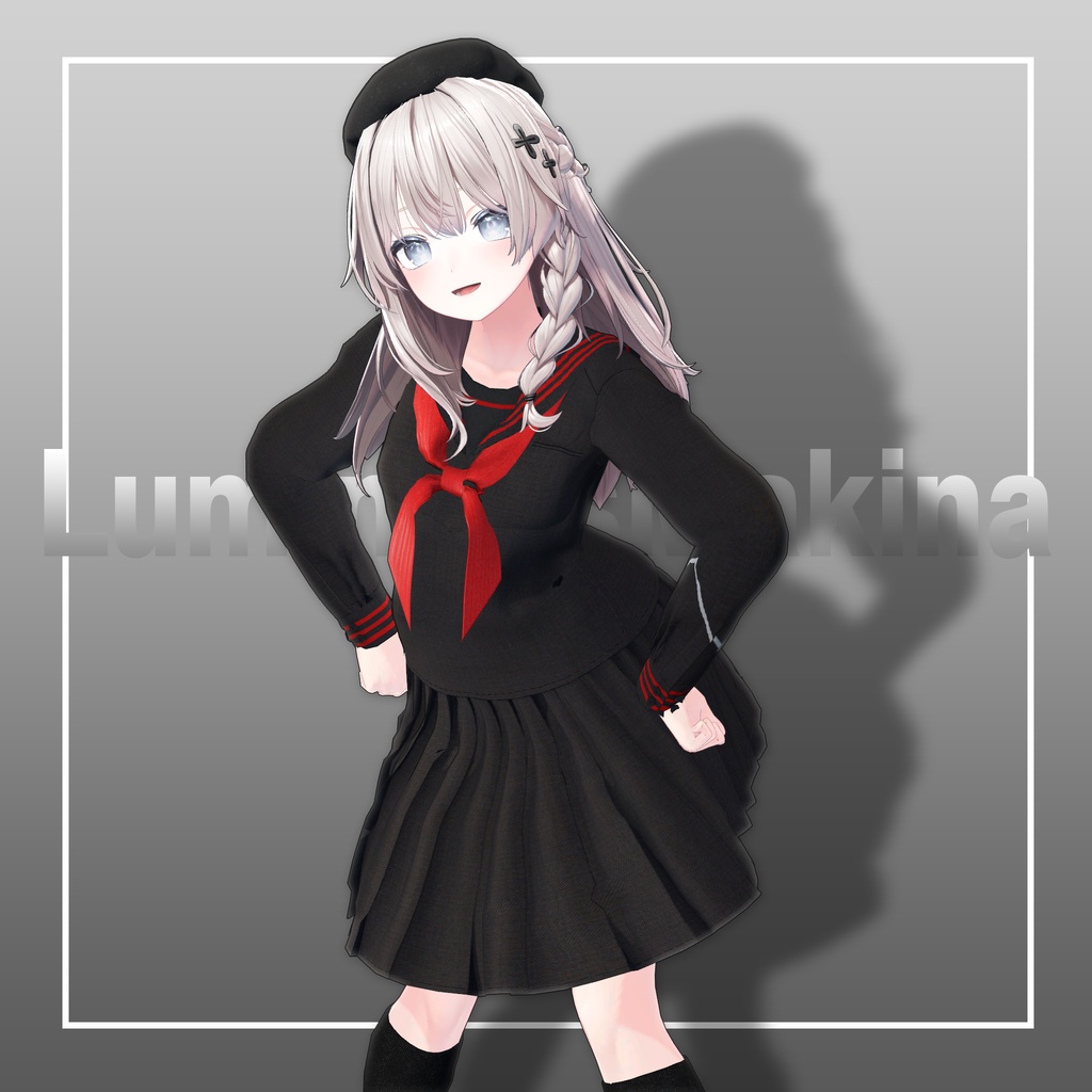 【10アバター対応】クラシックセーラー服