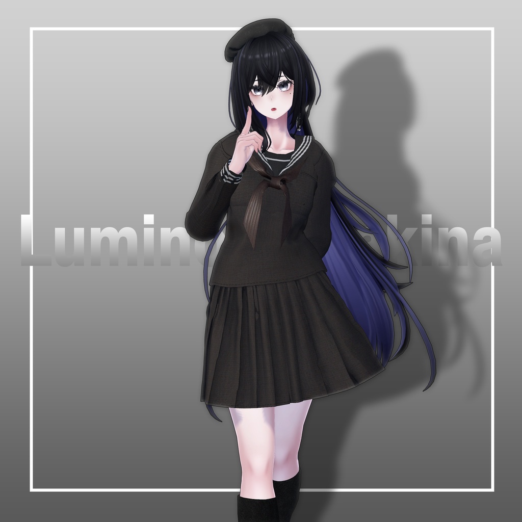 【10アバター対応】クラシックセーラー服
