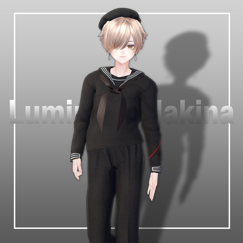 【10アバター対応】クラシックセーラー服