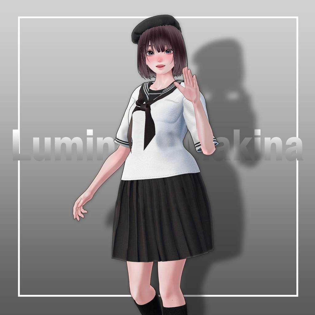 【11アバター対応】クラシックセーラー服