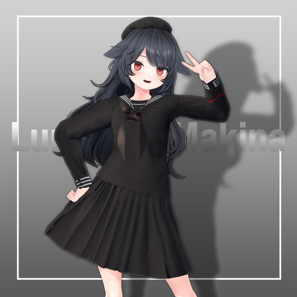 【10アバター対応】クラシックセーラー服