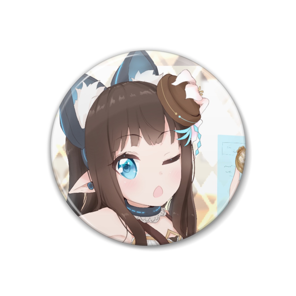 リリー博士 缶バッジ