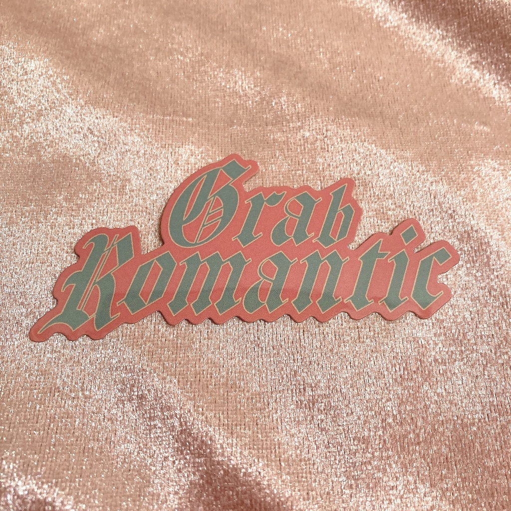 ⚡️Grab Romanticロゴステッカー⚡️