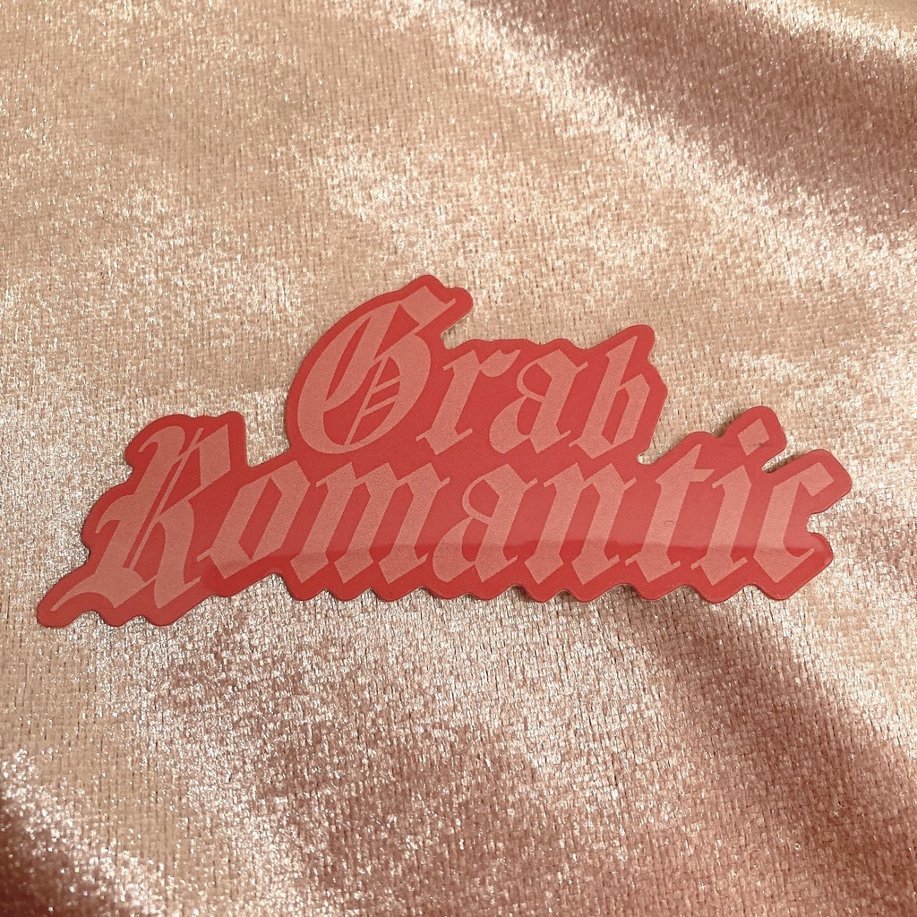 ⚡️Grab Romanticロゴステッカー⚡️