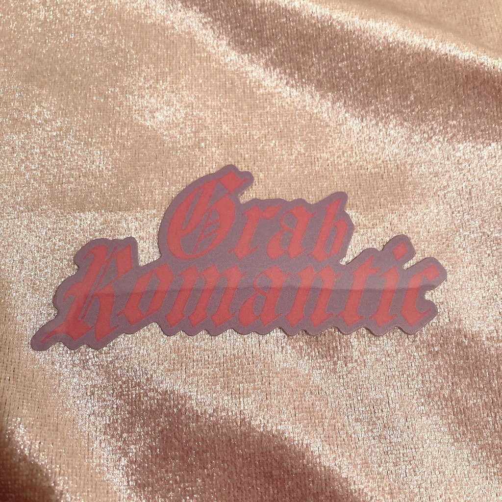 ⚡️Grab Romanticロゴステッカー⚡️