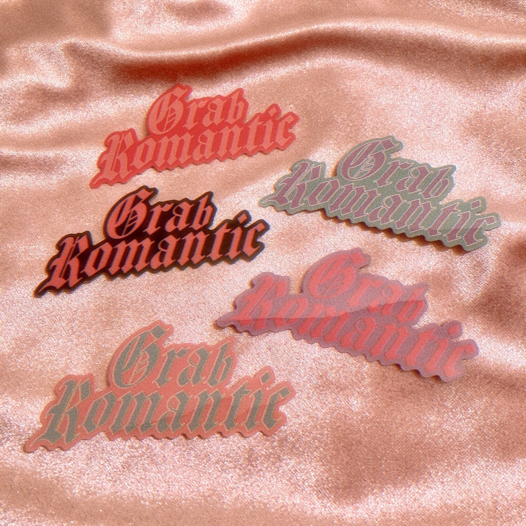 ⚡️Grab Romanticロゴステッカー⚡️