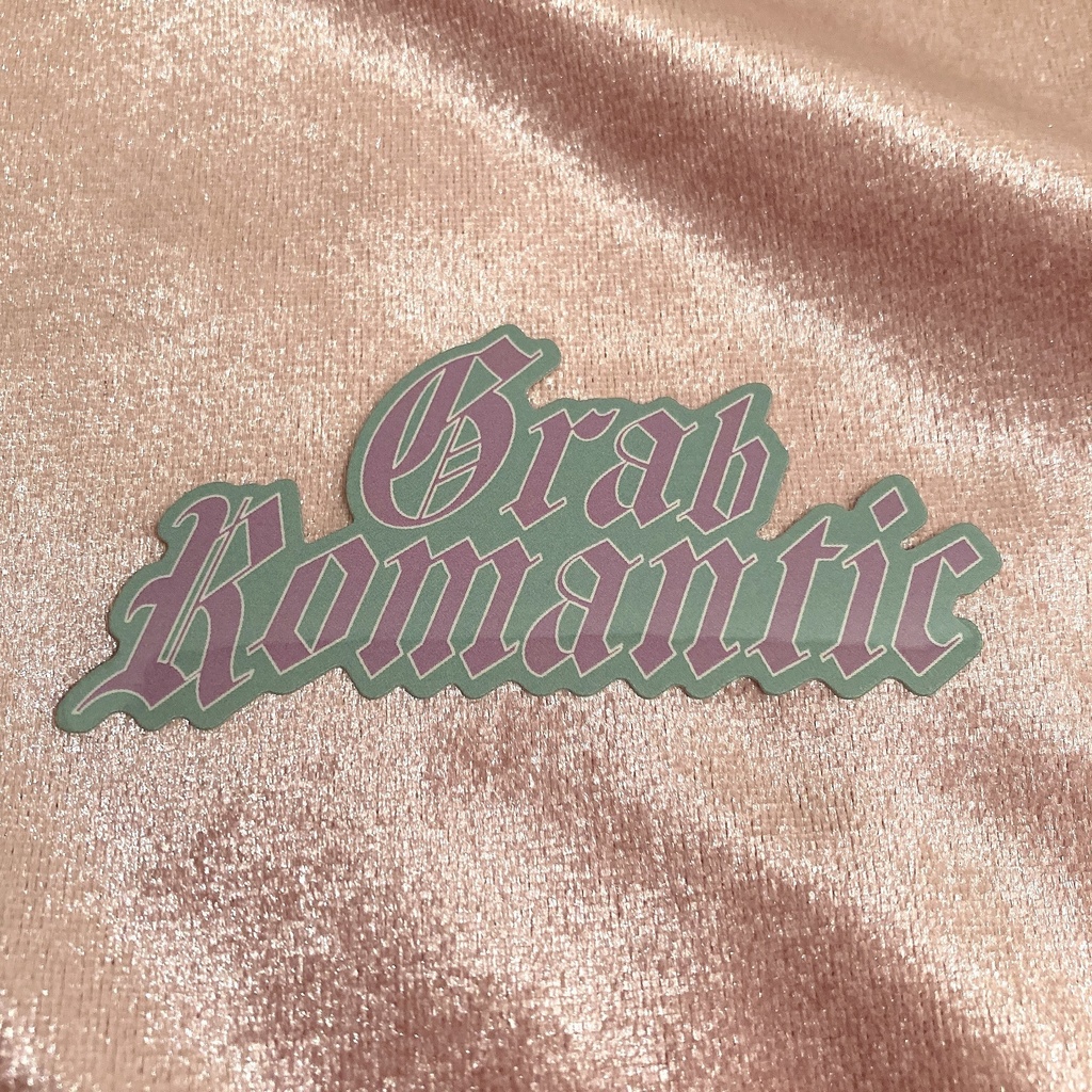 ⚡️Grab Romanticロゴステッカー⚡️