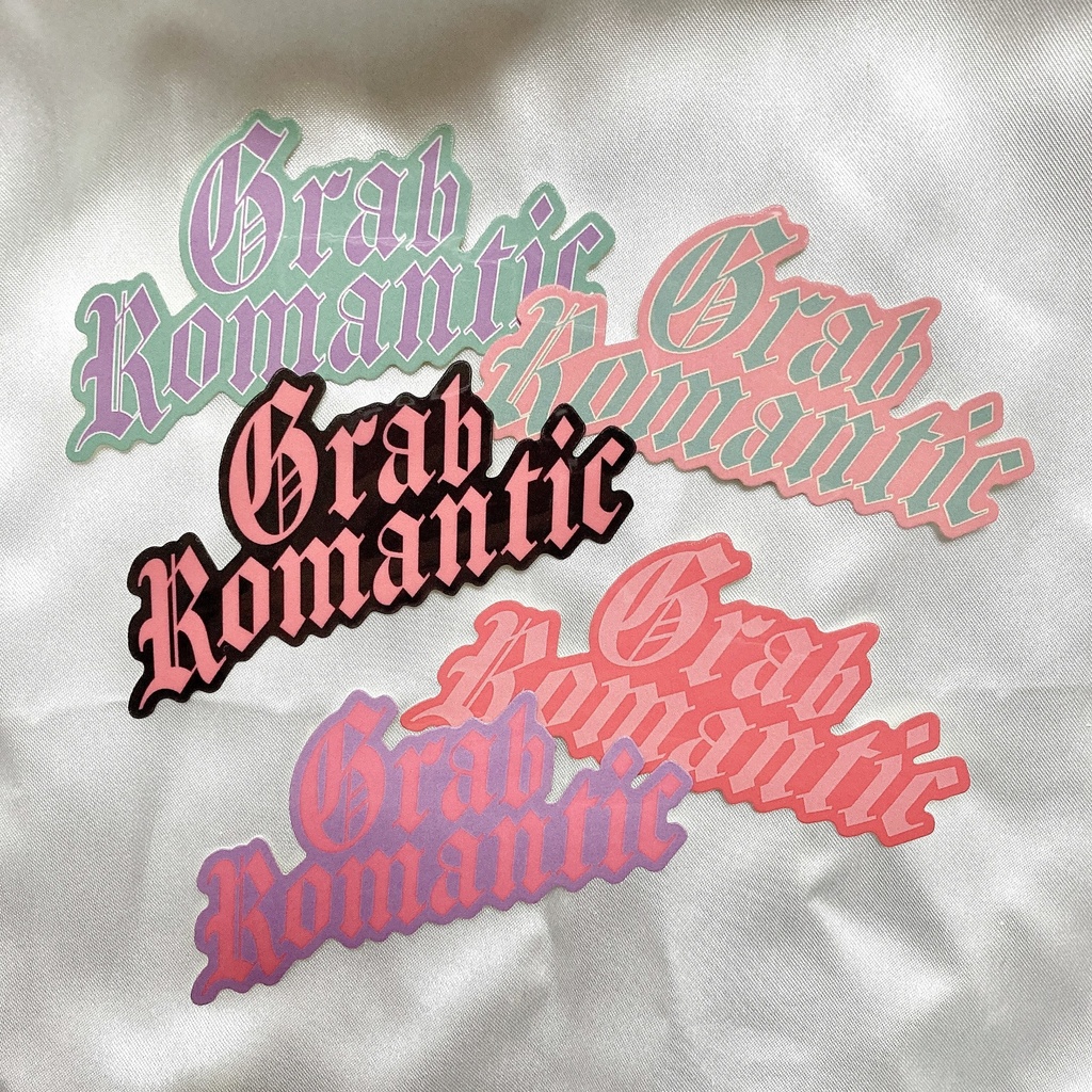 ⚡️Grab Romanticロゴステッカー⚡️ - Grab Romantic - BOOTH