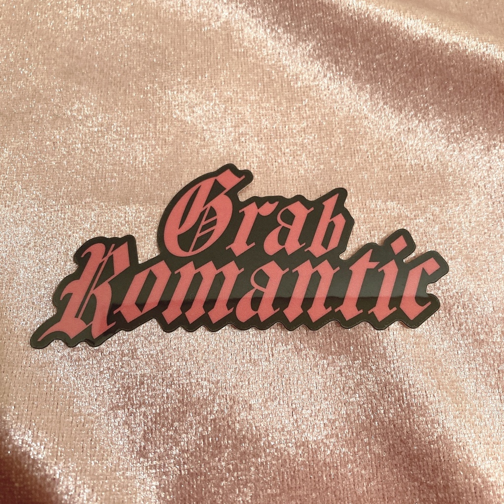 ⚡️Grab Romanticロゴステッカー⚡️