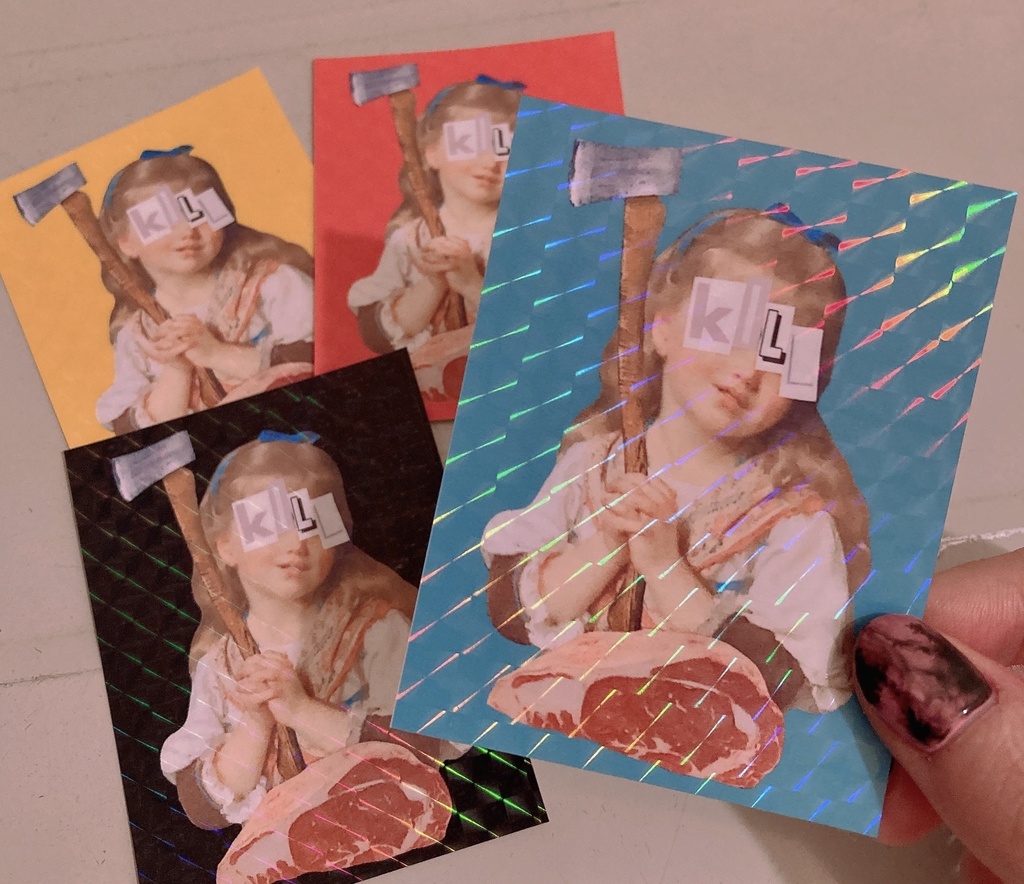 🪓殺意ホログラムステッカー🪓