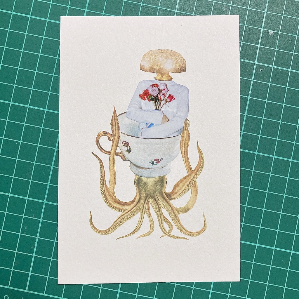 ミニコラージュ原画