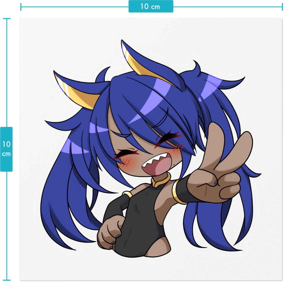 メルセちゃんステッカー