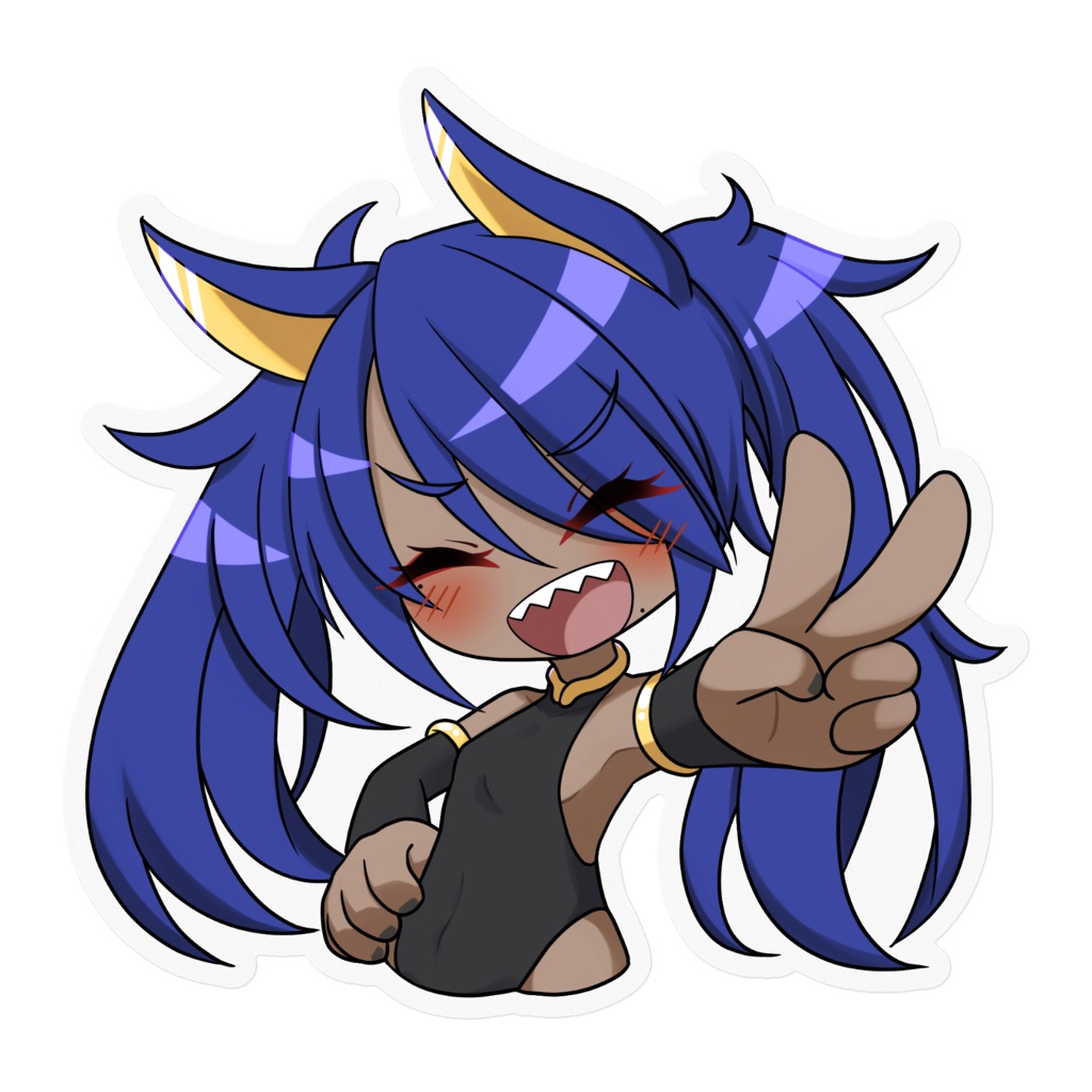 メルセちゃんステッカー