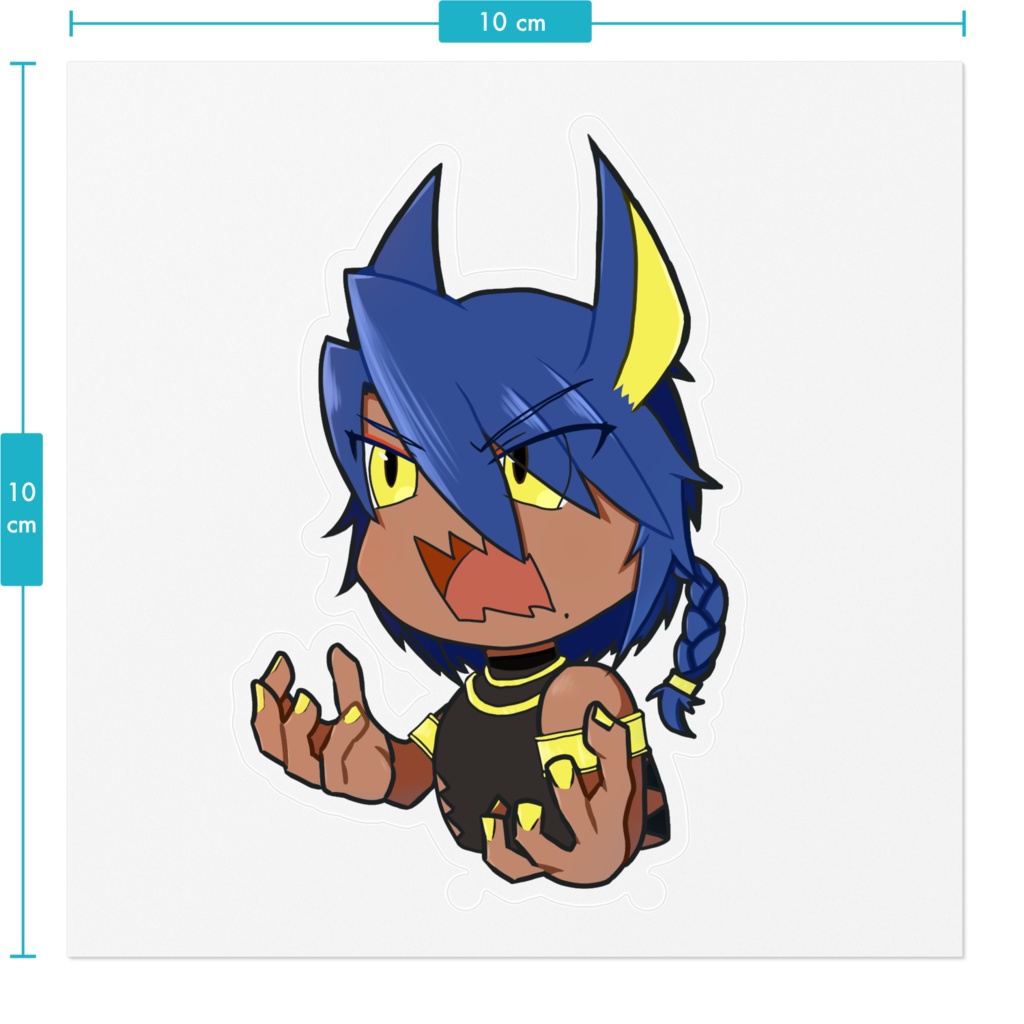 メルエオラ叫びステッカー