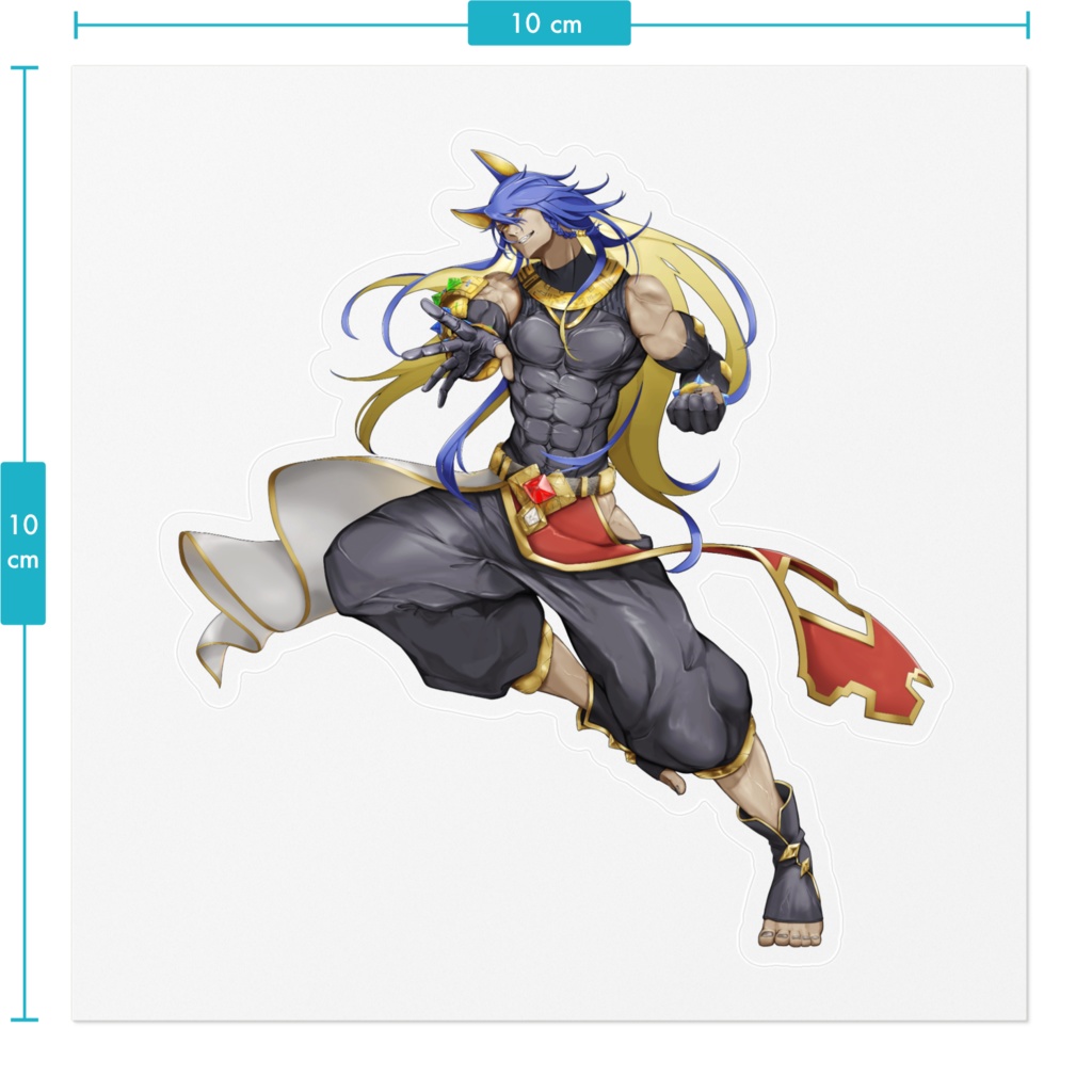 冥界神メルエオラステッカー