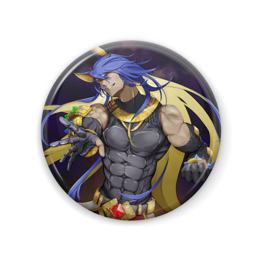 冥界神メルエオラ缶バッジ