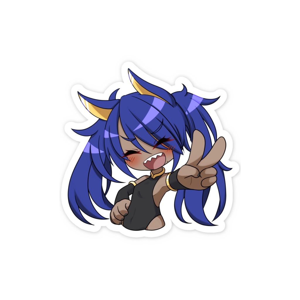 メルセちゃんステッカーミニ