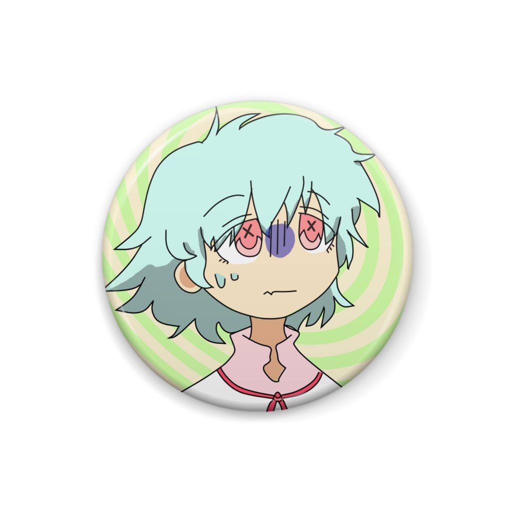 ぺって缶バッチ【ぶるぶる】