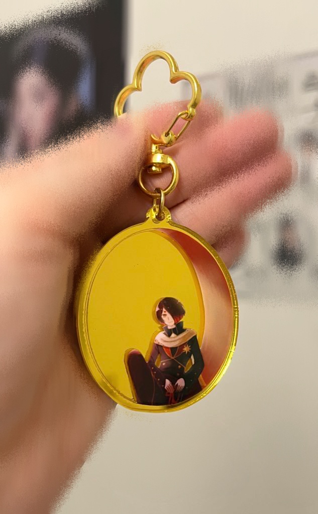 【完売】ユーハンべっ甲アクキー