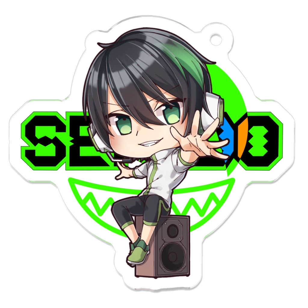 アクリルキーホルダーB LOGO入り