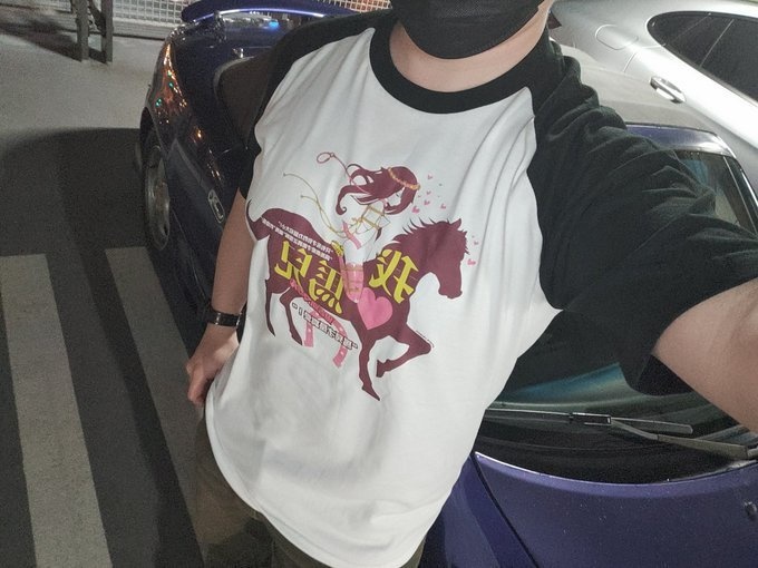 ♦︎『I ♡ horse』〜【七つの獣罪】Tシャツ〜