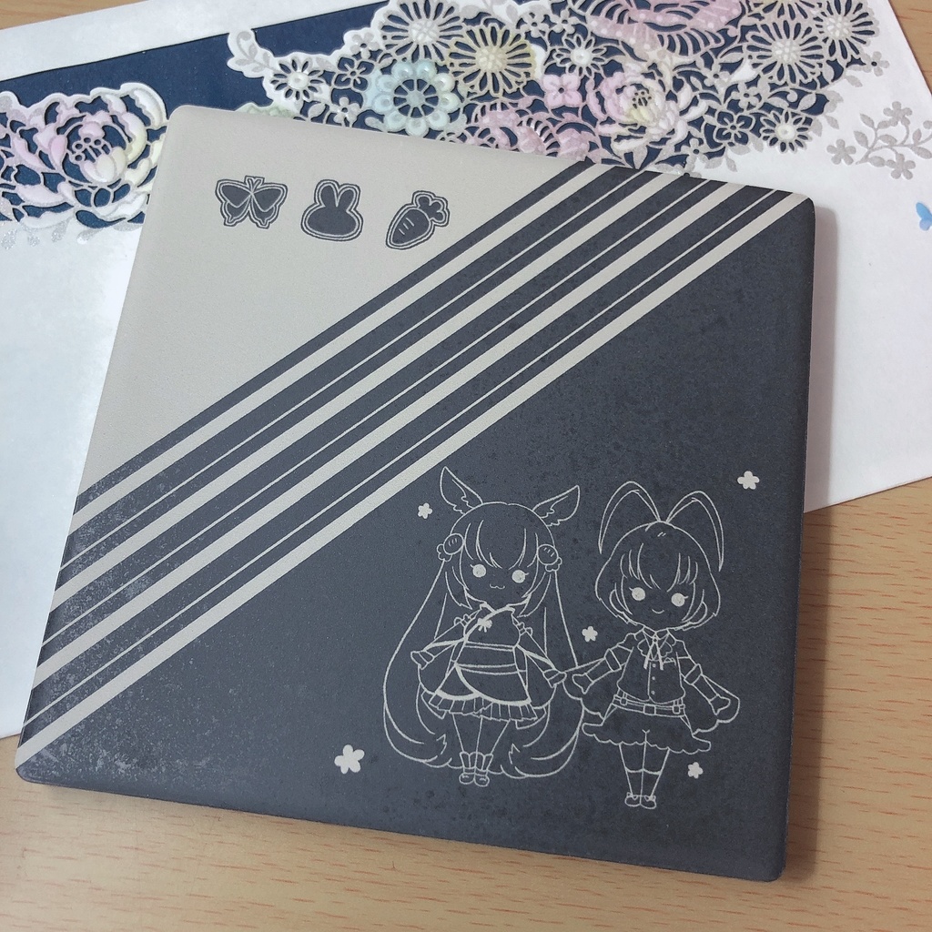 コースター：まこみこ