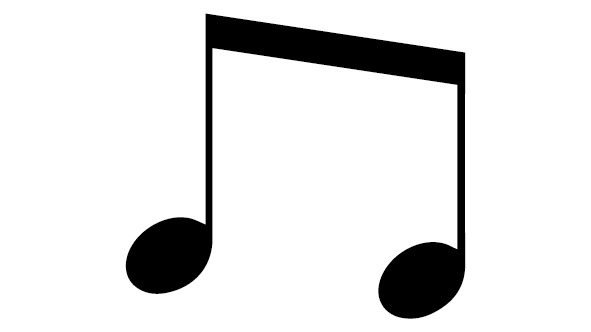 ダウンロード販売素材・音符12種ZIP (AI, PNG形式)