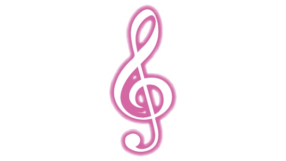 ダウンロード販売素材・光彩音符12種ZIP (AI, PNG形式)