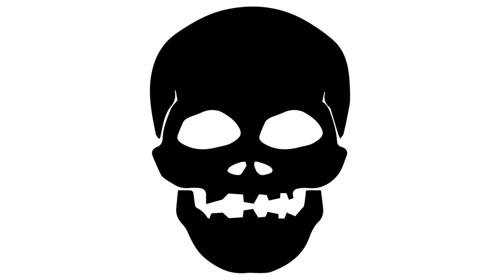 ダウンロード販売素材・ドクロマークZIP (AI, PNG形式)