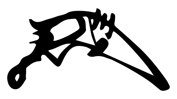 ダウンロード販売素材・織田信長「麒麟花押」ZIP (AI, PNG形式)