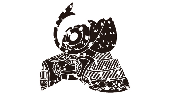 ダウンロード販売素材・26種の家紋はんこ・兜(かぶと)ZIP (AI, PNG形式)