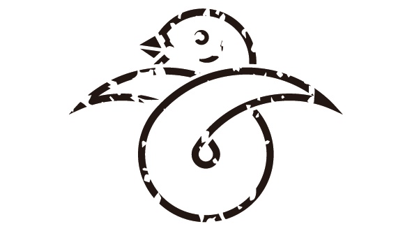 ダウンロード販売素材・38種の家紋はんこ・雁金(かりがね)ZIP (AI, PNG形式)