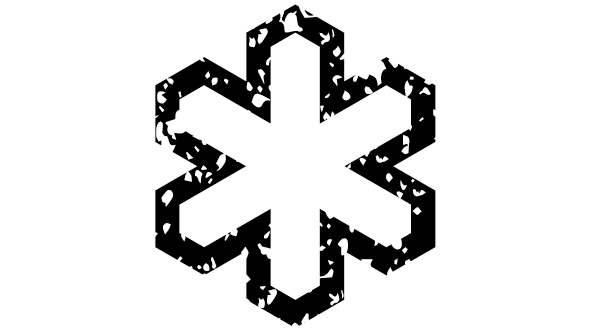 ダウンロード販売素材・44種の家紋はんこ・亀甲(きっこう)ZIP (AI, PNG形式)