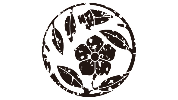 ダウンロード販売素材・家紋はんこ・桔梗(ききょう)ZIP (AI, PNG形式)