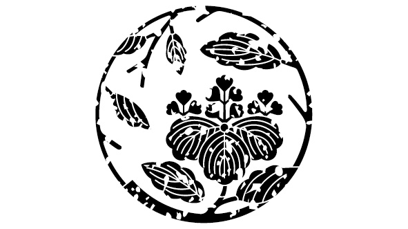 ダウンロード販売素材・家紋はんこ・桐(きり)ZIP (AI, PNG形式)