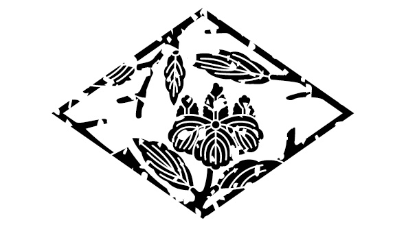 ダウンロード販売素材・家紋はんこ・桐(きり)ZIP (AI, PNG形式)